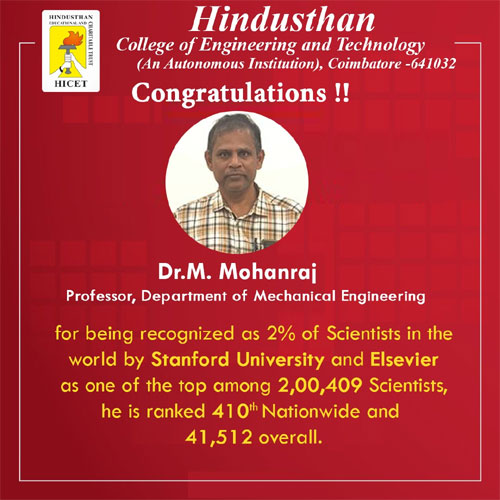 Stanford Scientists Award HiCET